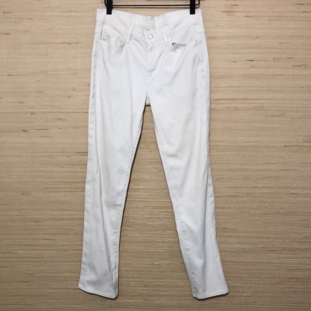 7 for all Mankind Ivory White Ginger Style Jeans size 28